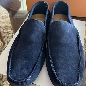 Brand new Italian suede shoes